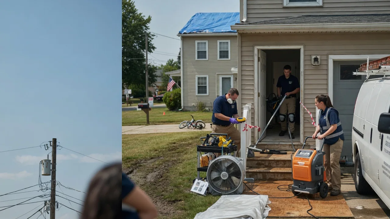 Water Damage Repair in Clinton Township, MI near me